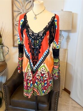 Brazil Roxx Seven Waves Festival Collection mini dress nwt
